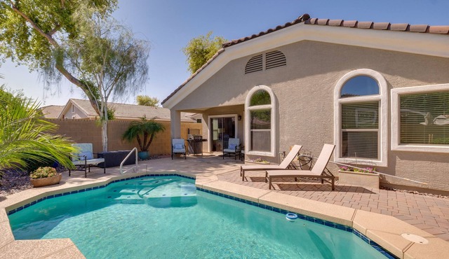 Updated Gilbert Home with Pool, Patio & Grill!