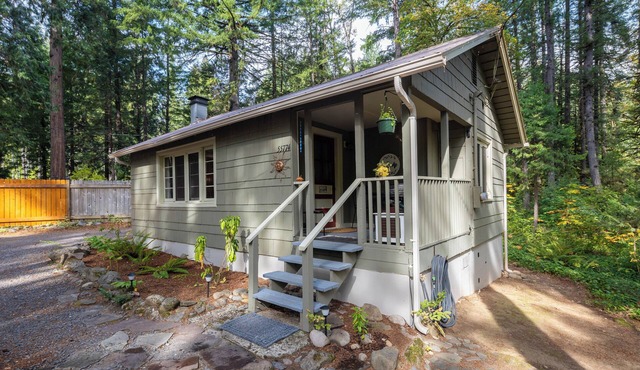 "UpRiver Nest" - Cabin on the Mckenzie River in Oregon