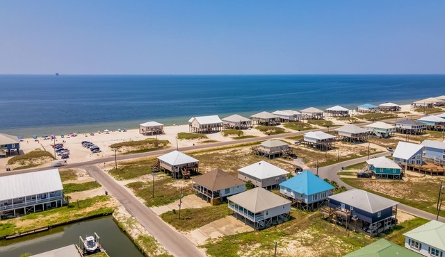View of Gulf Beach and Canal! Close to everything! - Reel Views DI