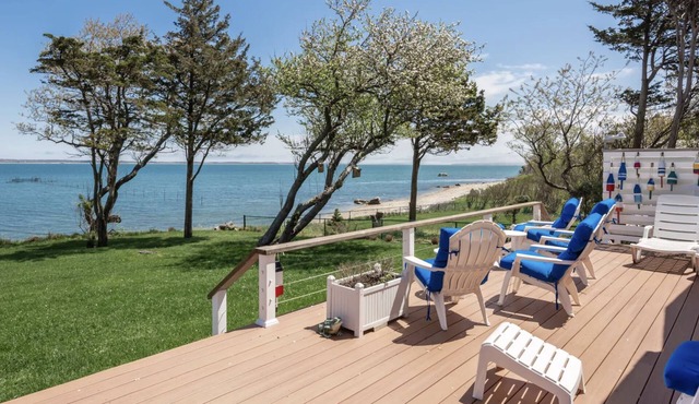 Water Front East Hampton Home- Expansive bay views
