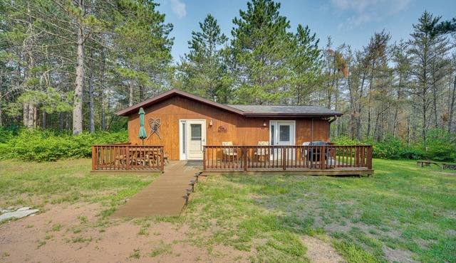 Woodland Cabin w/Fishing and ATV Trails