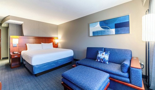 Room, 1 King Bed with Sofa bed, Hearing Accessible (Accessible Bathtub)