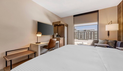 Room, 1 King Bed, Roll-in Shower, Non Smoking