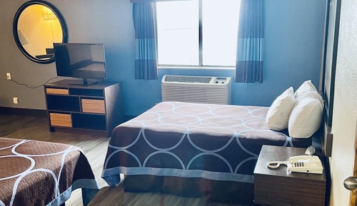 Efficiency, 2 Double Beds XL, Non Smoking