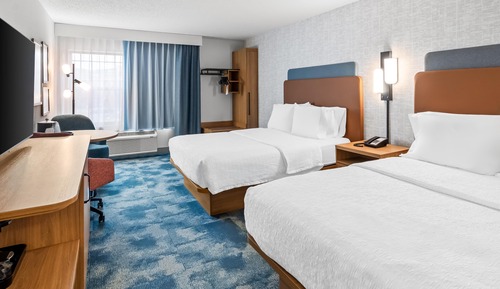 Room, 2 Queen Beds, Non Smoking, City View